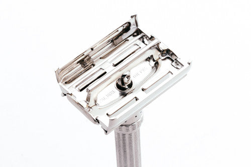 1965 Gillette Slim Adjustable Safety Razor Nickel Revamp