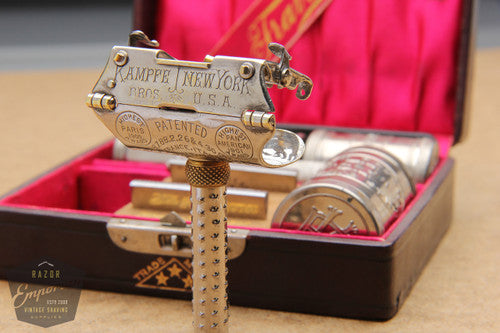 Kampfe Bros. 1900's Star Favorite Model SE Safety Razor Set