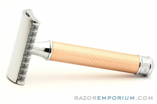 MÜHLE Rose Gold Chrome Double Edge Safety Razor