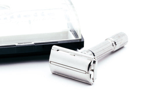 Gillette 1959 Fatboy Adjustable Double Edge w/ Case