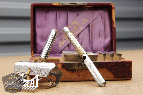 Kampfe Bros. 1900's Star Favorite 7 Day Model SE Safety Razor