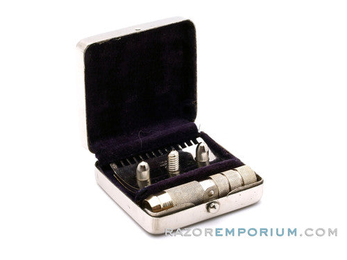 1960's German Travel Open Comb DE Safety Razor