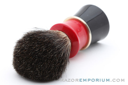 Ever-Ready 300PBT Revamped Vintage Pure Black Badger Brush