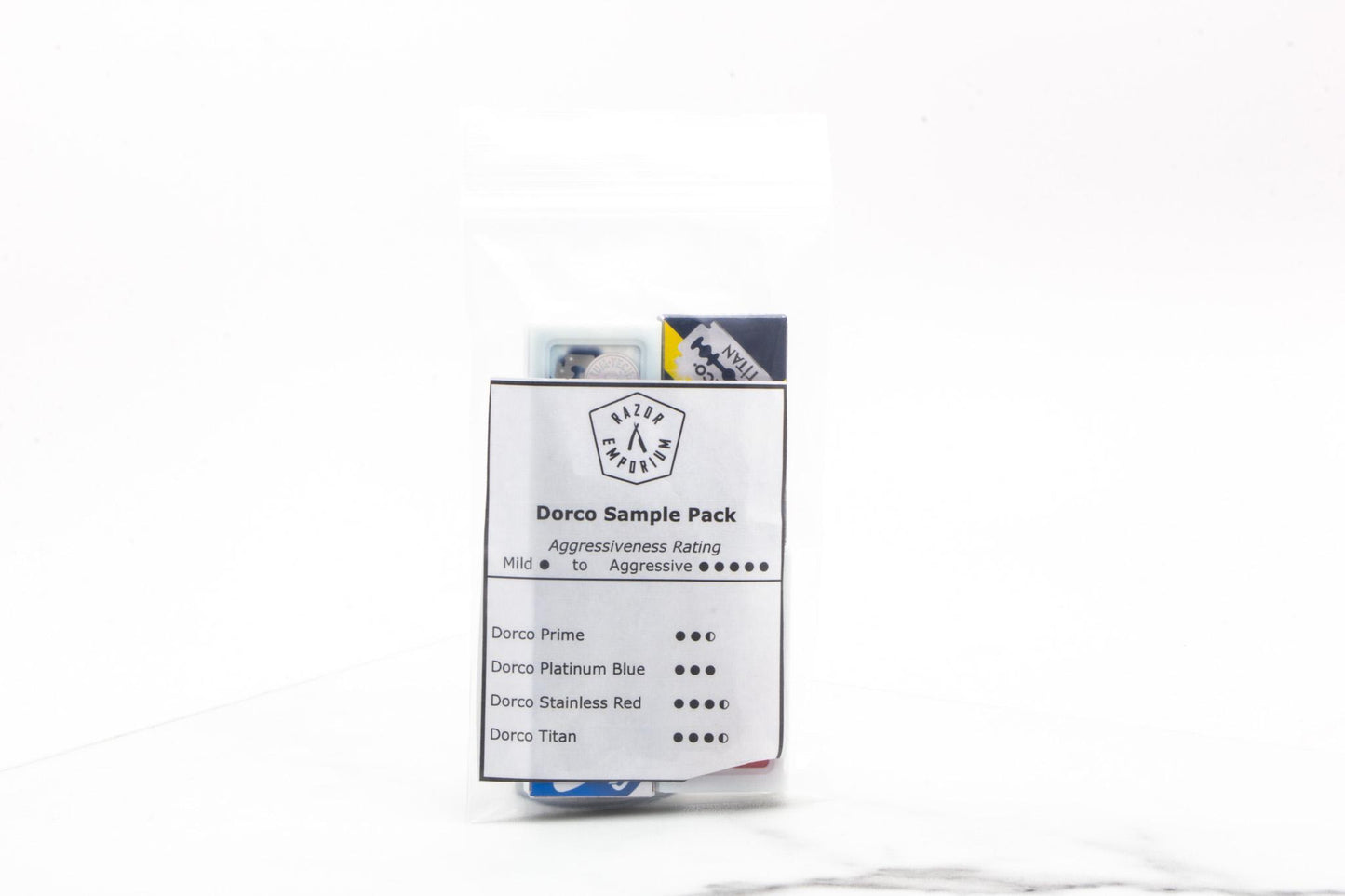Double Edge Safety Razor Blade Sample Pack | Dorco