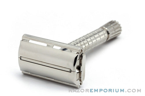 1960's Gillette Giromatic Flare Tip Rocket Safety Razor Set