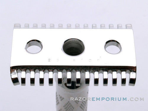 1922 Gillette New Improved "Monogrammed" DE Safety Razor | Nickel Revamp