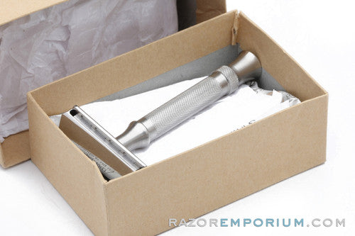 Tradere Razors Closed Comb CC Stainless Steel Safety Razor with Box