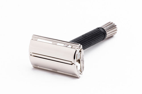 1972 Gillette Black Handle DE Super Speed Safety Razor S2