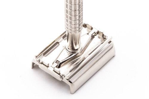 1947 Gillette Flare Tip British Rocket Safety Razor | Nickel Revamp