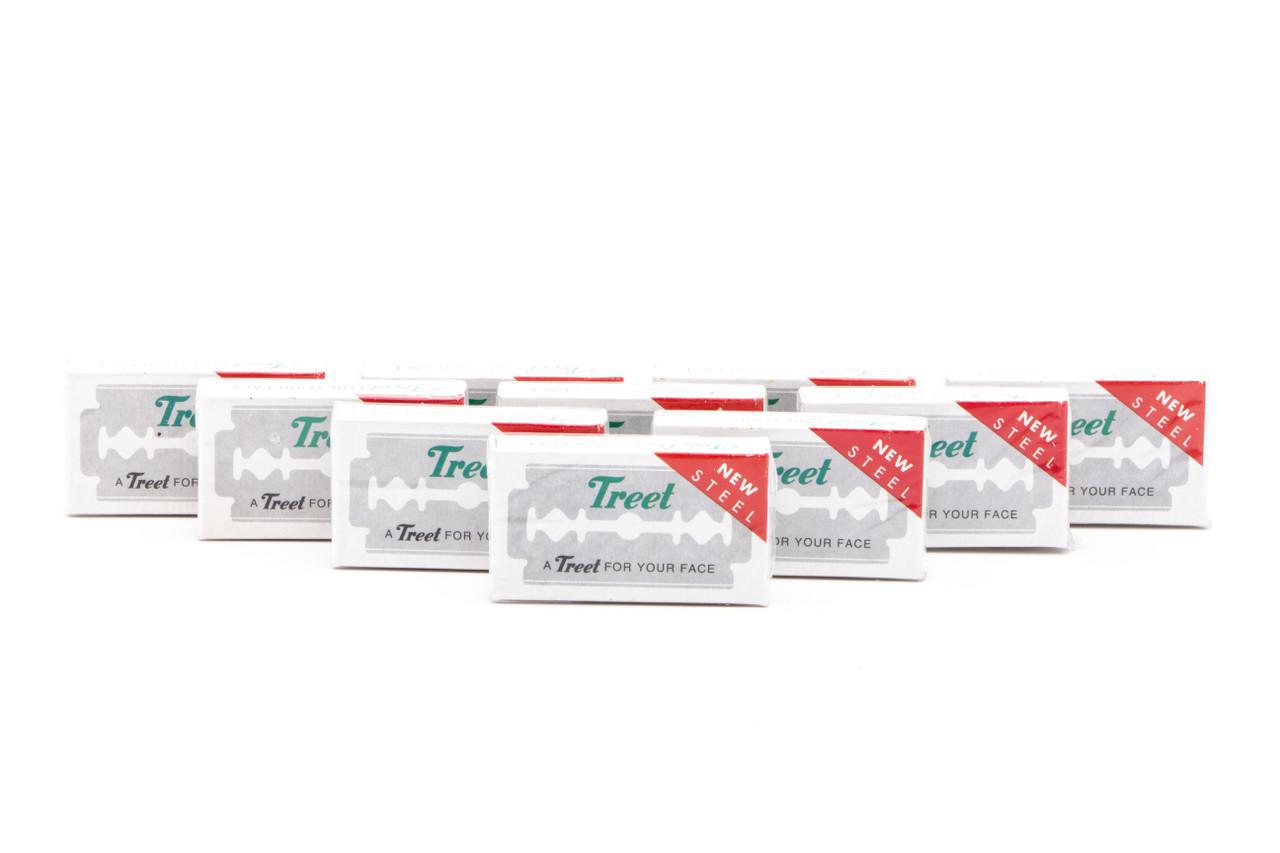 Treet New Steel Double Edge (DE) Razor Blades