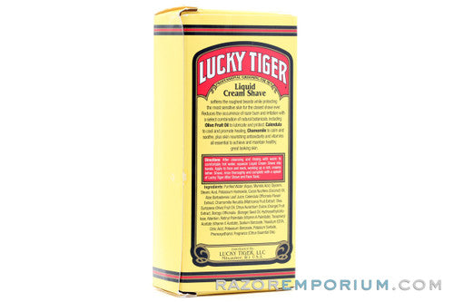 Lucky Tiger Liquid Cream Shave