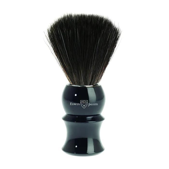 Edwin Jagger | Synthetic Shaving Brush - Imitation Ebony