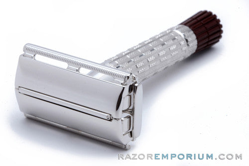1957 Gillette Heavy Red Tip Super Speed | Rhodium Revamped
