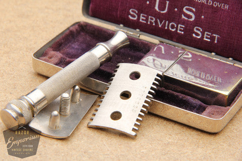 Gillette 1918 US Service Set Ball End Old Type