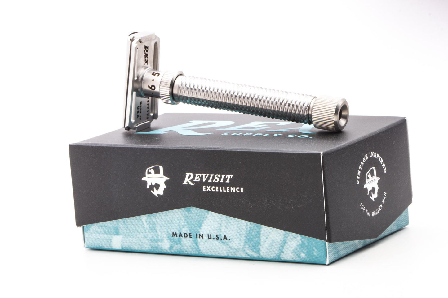 Rex Supply Co. | Konsul XL Slant Adjustable Stainless Steel Double Edge Safety Razor