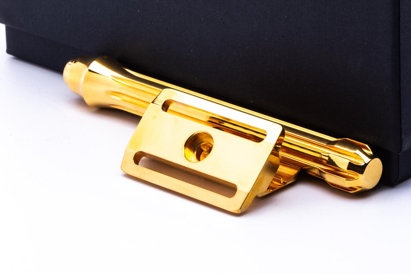 Blackland Blackbird Stainless Steel DE Safety Razor - 101mm | 24k Gold Revamp