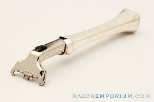 1978 Y3 Atra Sterling Silver Handle Cartridge Razor Reed & Barton