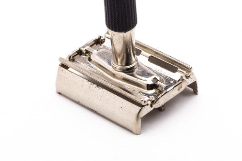 1974 U4 Gillette Black Handle Super Speed Safety Razor | Original Condition