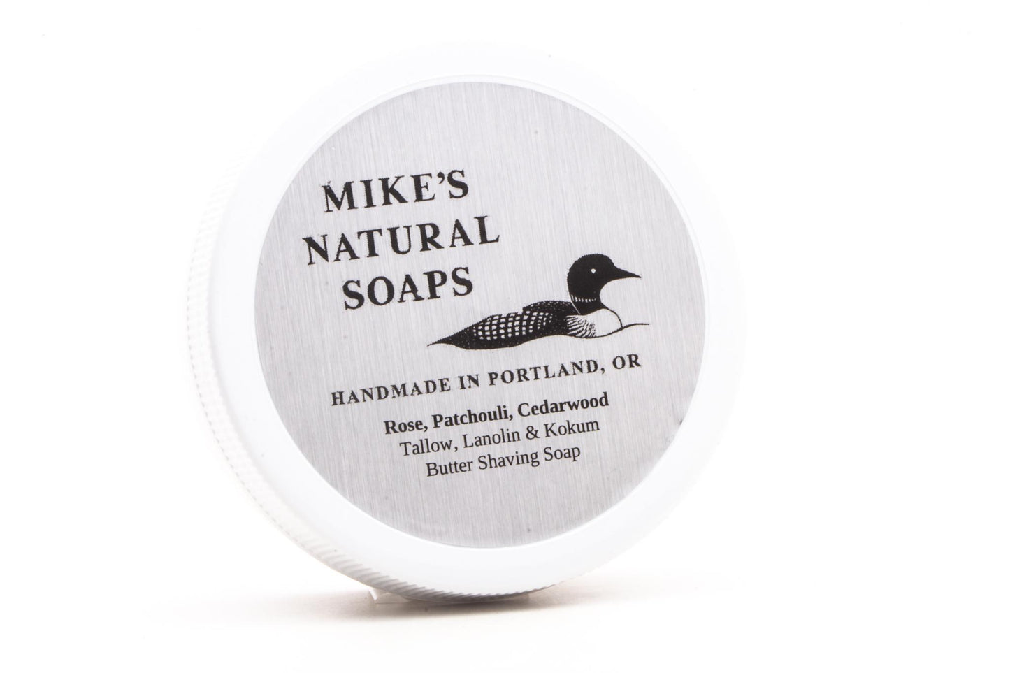 Mike's Natural Soap | Rose, Cedarwood, Patchouli Shaving Soap