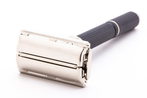 1971 R2 Gillette Super Adjustable 84 Double Edge Safety Razor | Factory Nickel Revamp