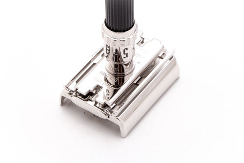1969 O3 Gillette Super Adjustable 109 Double Edge Razor| Rhodium Revamp