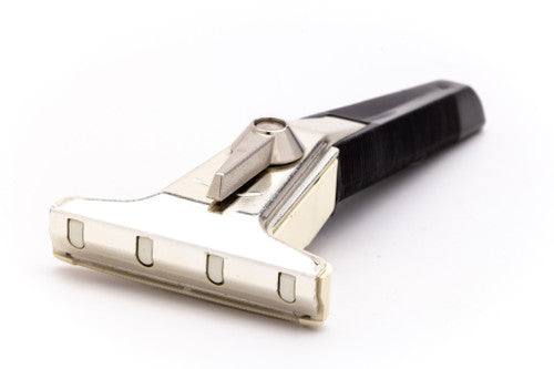1970 P4 Gillette Purple Techmatic Safety Razor | Original Condition