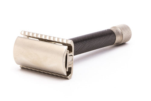 Variant Adjustable Parker Graphite Double Edge Safety Razor | No Box