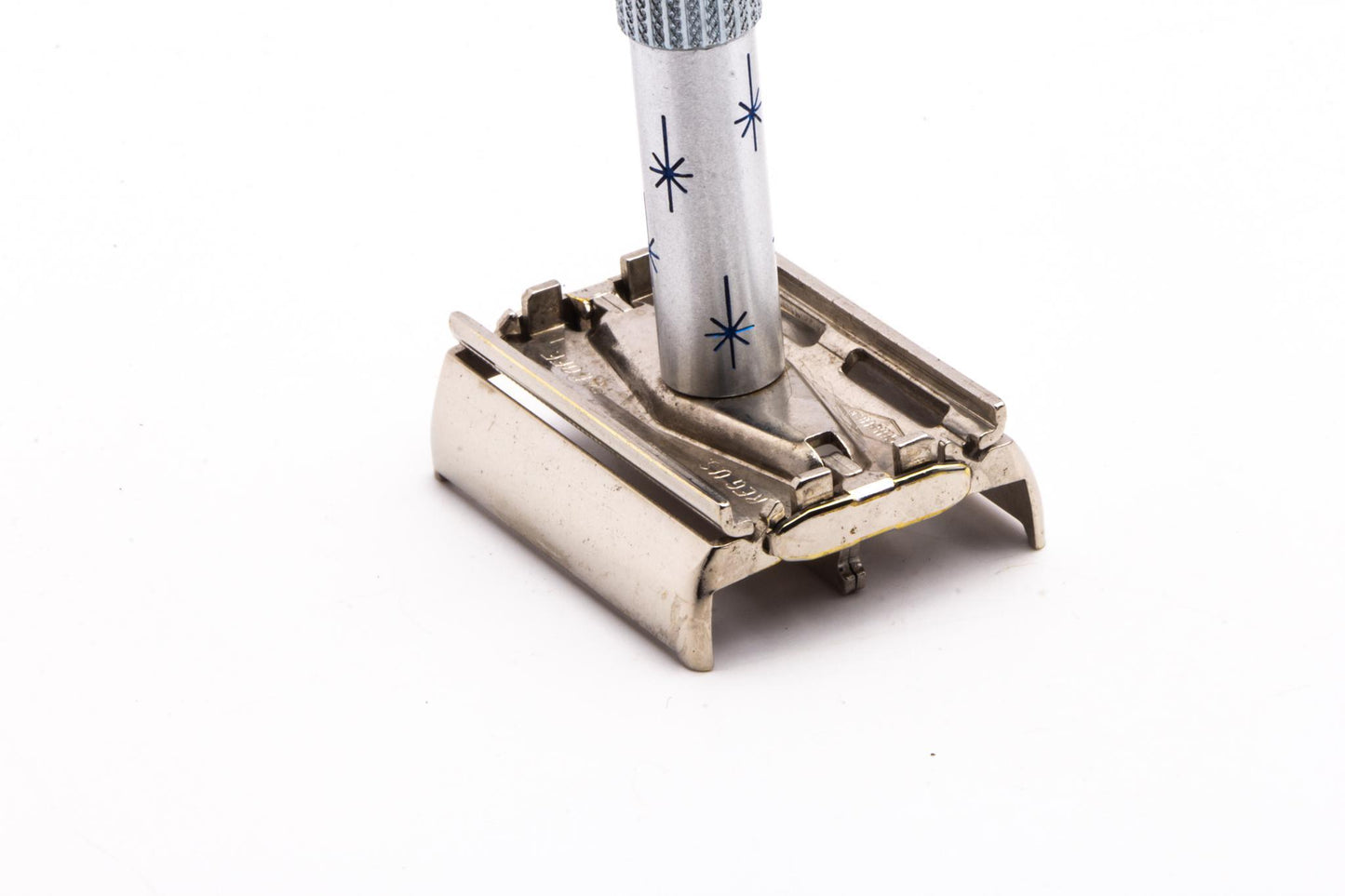 1969 O1 Lady Gillette Blue Star DE Safety Razor | Original Condition