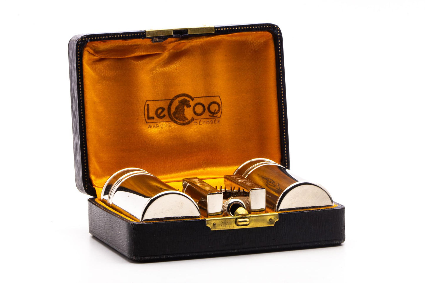 LeCoq Safety Razor and Combination Set in Case | Original Condition