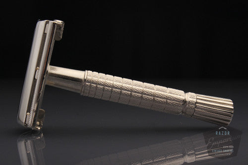 Gillette 1966 Flair Tip Super Speed Safety Razor * Nickel REVAMPED