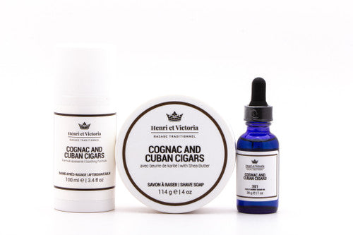Henri et Victoria Aftershave Balm | Cognac and Cuban Cigars