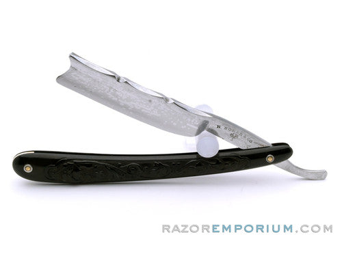 5/8" H. Boker Barbers Notch Straight Razor | Solingen, Germany