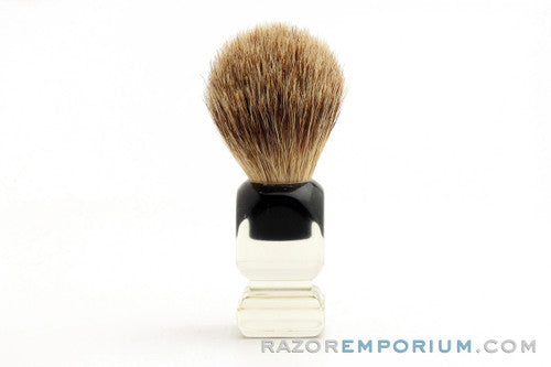 Opal B-498 Pure Badger Shaving Brush - 19mm Pure Badger