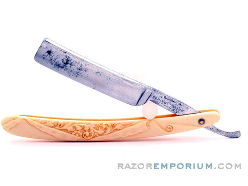 5/8'' W.H. Sample & Sons Capitol Straight Razor | Albany, New York