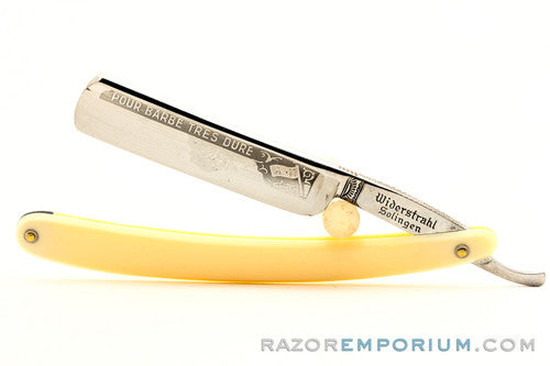 5/8" Widerstrahl "Pour Barbe Tres Dure" 718 5/8 Straight Razor | Solingen Germany