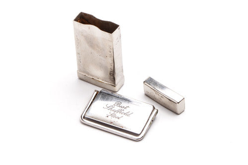 Rolls Razor Metal Blade Case With Best Sheffield Blade