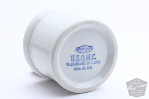 U.S.Q.M.C. 1941 WWII | Military issued Porcelain Dish