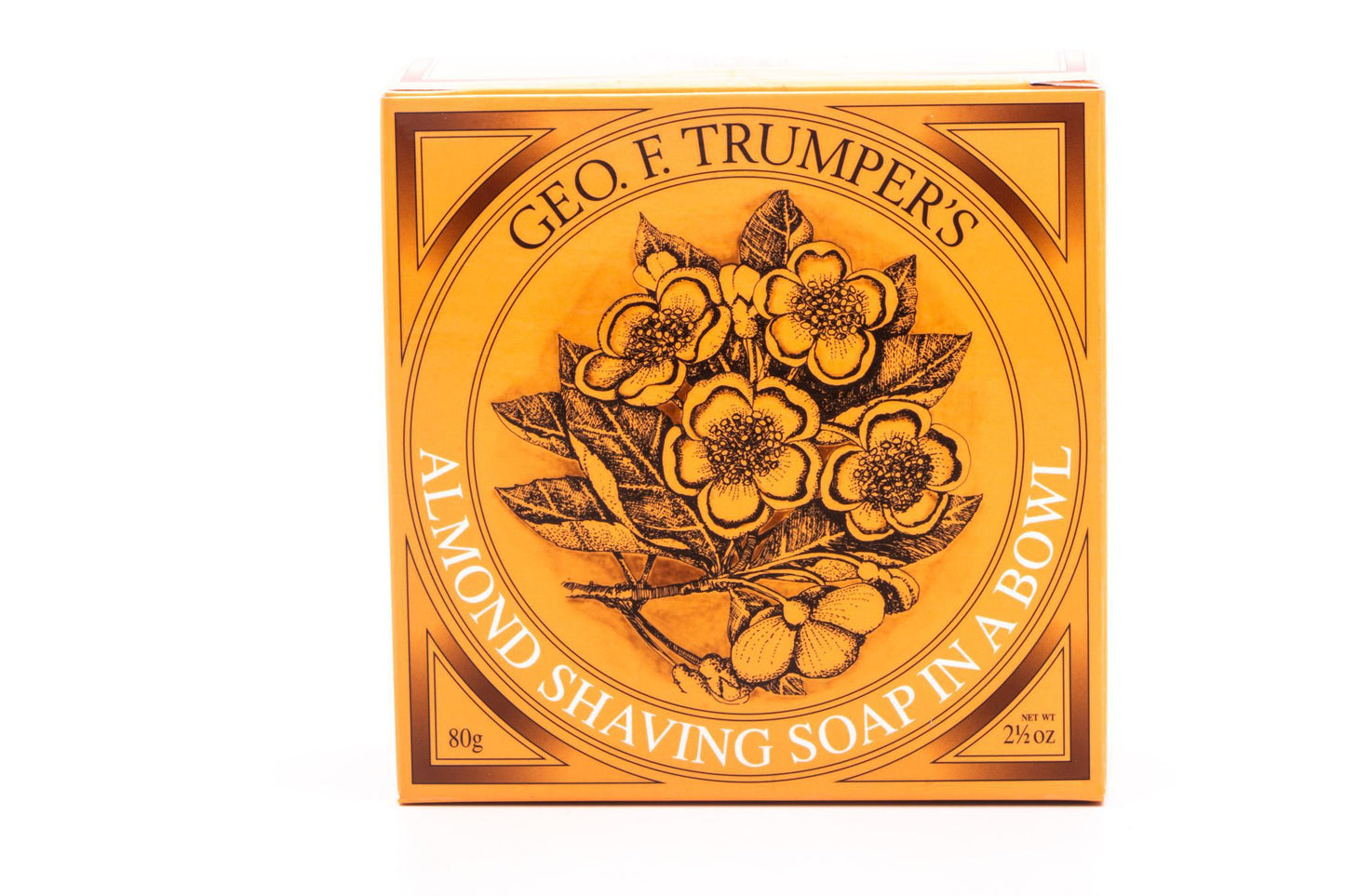 Geo F. Trumper | Almond Oil Hard Shaving Soap in Wooden Bowl