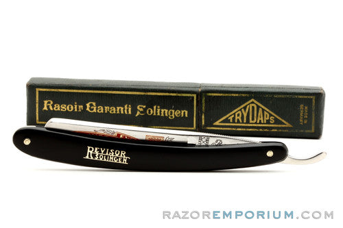 5/8'' C. Friedr Schmidt "Revisor" Straight Razor w/ Case | Solingen, Germany
