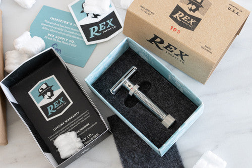 Rex Supply Co. | Konsul Slant Adjustable Stainless Steel Double Edge Safety Razor