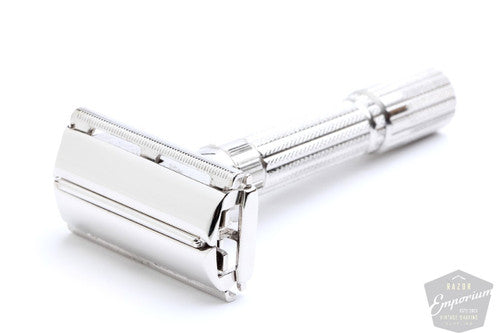 Gillette 1960 Fatboy Adjustable Safety Razor * Rhodium Revamp
