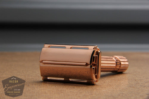 Gillette 1940's Aristocrat ** Rose Gold REVAMPED