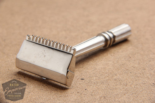 Gem 1930's Micromatic TTO Single Edge (SE) Safety Razor * Revamped - Nickel
