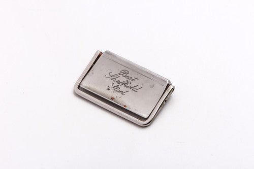 Rolls Razor Metal Blade Case With Best Sheffield Blade