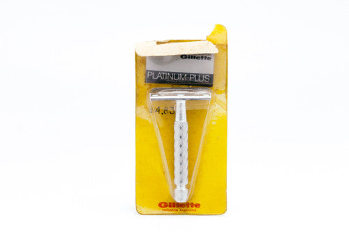 1970's NOS Gillette Spiral Ball End Tech Safety Razor 'Atleta' Argentina