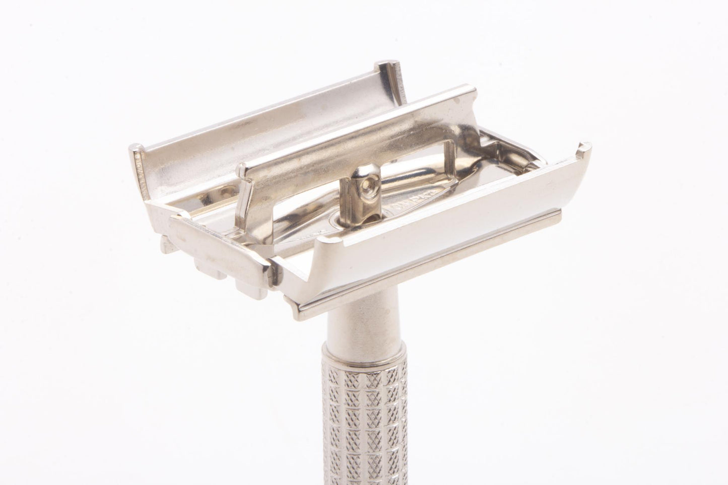 1957 C1 Gillette Flare Tip Super Speed Safety Razor | Factory Nickel Revamp