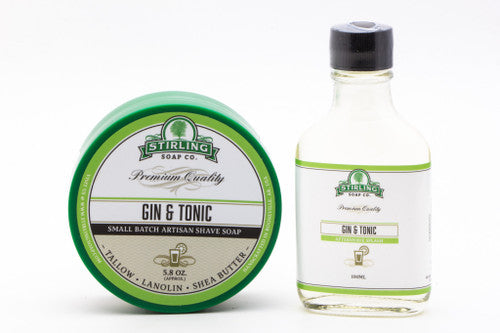 Stirling Soap Co - Gin & Tonic Shave Soap