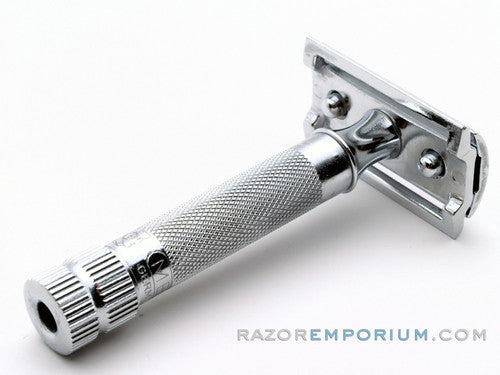 Merkur 34C HD Chrome Plated DE Safety Razor - Refurbished