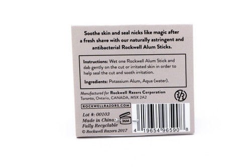 Rockwell Alum Sticks