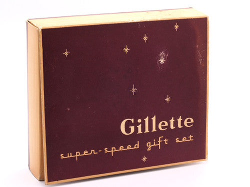 Gillette Super Speed Gift Set Unopened | RARE New Old Stock